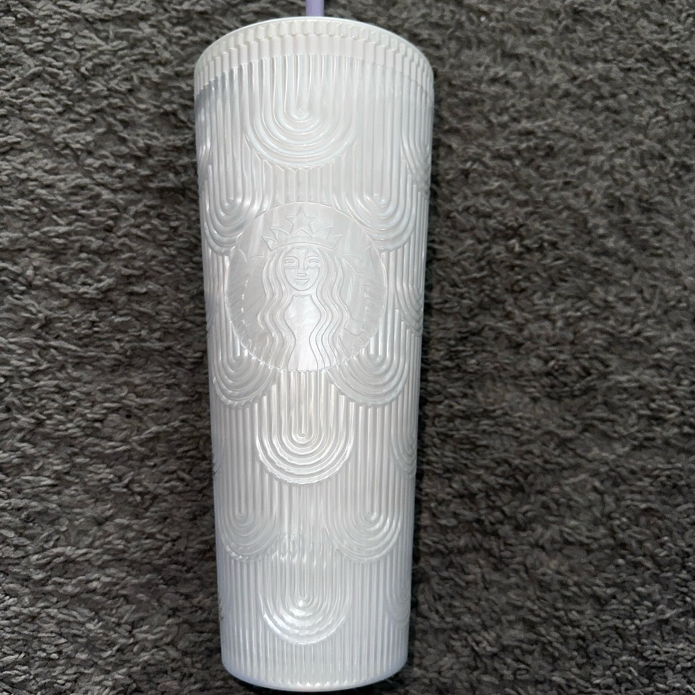 Starbucks Spring Pearl White Shell Core Tumbler 2023